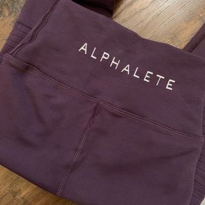 Alphalethe Purple Noir R6 leggings